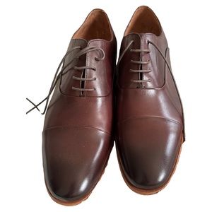 FRASOICUS Mens Dress Shoes Oxford Formal Lace Up Wingtip Leather Shoes size 13